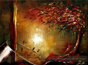 Wine Art by Leanne Laine
