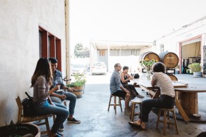 Urbano Cellars Tasting Room Patio