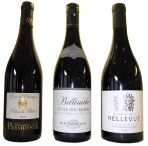A Sampling of Economical Rhône Red Wines