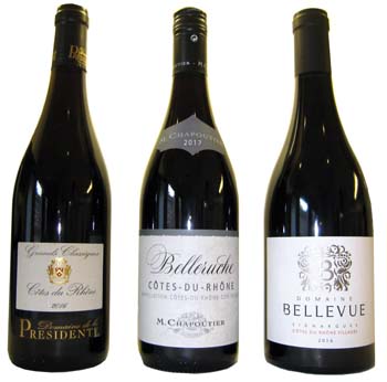 A Sampling of Economical Rhône Red Wines