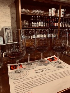 Flights Available to Taste at The Tasting Room