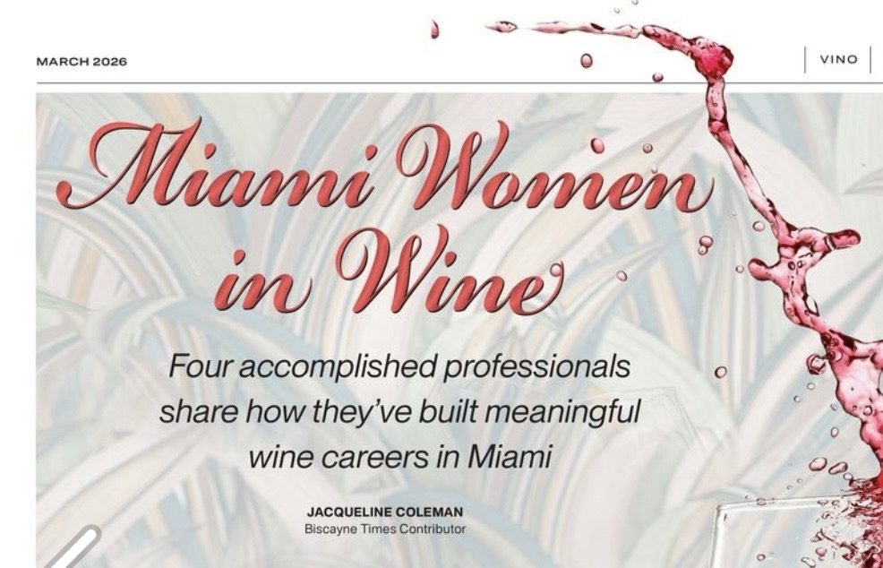 Miami Women in Wine in Biscayne&nbsp;Times