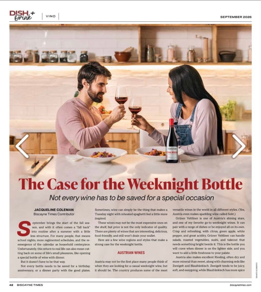 The Case for the Weeknight Bottle in Biscayne&nbsp;Times